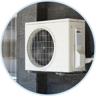 Mini split air conditioning system serviced by local HVAC professionals